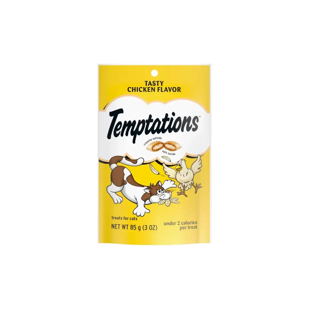 Temptations Classics Tasty Chicken Flavor Soft & Crunchy Cat Treats