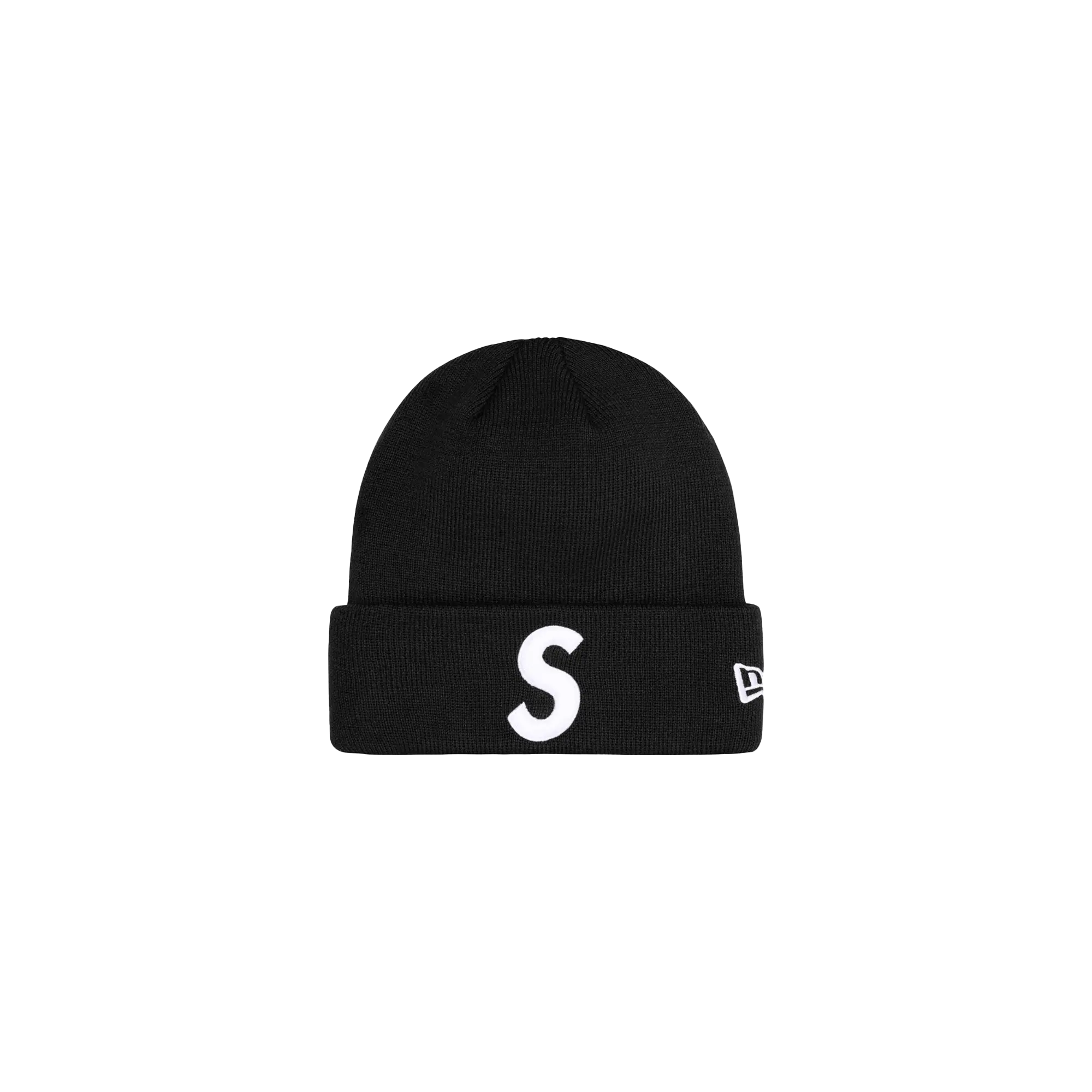 New Era® S Logo Beanie "FW24 Black" SU984