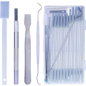 Disposable Detail Cleaning Brush for Tight Spaces, Detail Gap Crevice Cleaning Tool Set, Toilet Bowl Corner Hinge , Stick Cleaner for Window Track, Door Grooves, Vent Fan, Stove, Keyboard