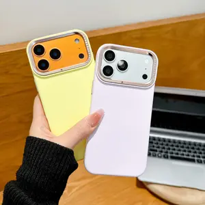 Colorful Soft Matte Phone Case for iPhone 17,16,15,14,13,12,11 Series, Silm Shockproof Protective Cover, Military-Grade Drop Protection with Full Camera Coverage, Anti-Yellowing,Anti-Scratch,Anti-Fingerprint