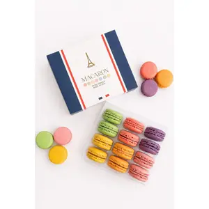 Fruit Favorites Macaron Box - 12 Pack