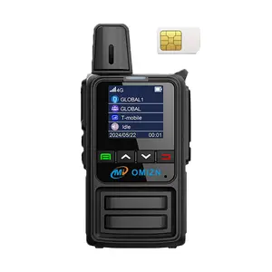 Global Wide Coverage 4G Cloud Based Walkie Talkies with Flexible 2/4 Bulk Pack Selection, Up to 5000KM Unlimited Ultra Long Talk Range Portable Two-Way Radio, Large Battery Rechargeable Hand Radio Designed for Wilderness Climbing Hunting Trip