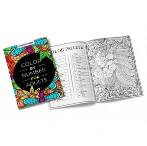 [ULTIMATE MENTAL HEALING] 2026 Upgraded Adult Coloring: "Hidden Number"Tech f or an Artist-Level MasterpieceColorPremium Pro-Level Color by Number: Precise Color Palette for Ultimate Healing ASMR