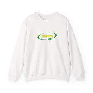 custom (yellow-green) crewneck sweatshirt
