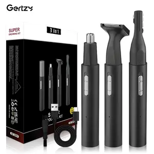 3 in 1 Nose Hair Trimmer Kit, High Quality Trimmer, Portable Rechargeable Nose Hair Trimmer & Accessories, Personal Care Appliances for Men & Women