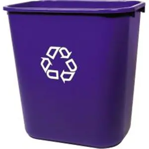 Rubbermaid Commercial Products  Deskside Recycling Container-