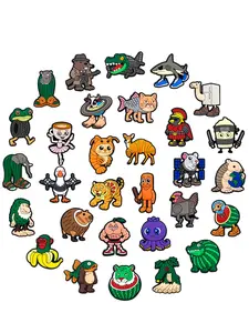 30pcs Italian Brainrot Funny Animal Shoe Charms For Clogs Shoe Decoration Shoe Embellishments Shoe Ornamentation Premium Quality Popular Charms Accessories Great Gift