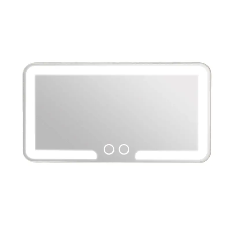 Car LED Makeup Mirror, Rechargeable Car Sun Visor Mirror, Dimmable Touchscreen Auto Vanity Mirror, Car Interior Accessories,car decor,boujee car accessories Led Car Ambient Light