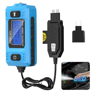 ABS Plastic Automotive Fuse Tester - Fuse Testing Tool with LED Display Screen, Front Lighting, Max 20A Load, 48V Compatibility, Plug-and-Play Functionality, Relay & Current Check, Car Repair Diagnostic Accessory (No Battery Included)