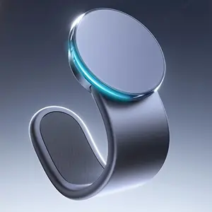 1PCS Magnetic Car Phone Holder, Detachable Bendable Aluminum Arm, Strong Magnet Car Phone Stand, Sticker Foldable Navigation Phone Mount