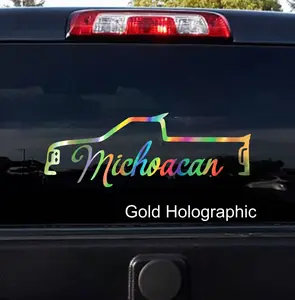 Sticker  trokita   Truck states of mexico - Adhesive Vinyl Decal