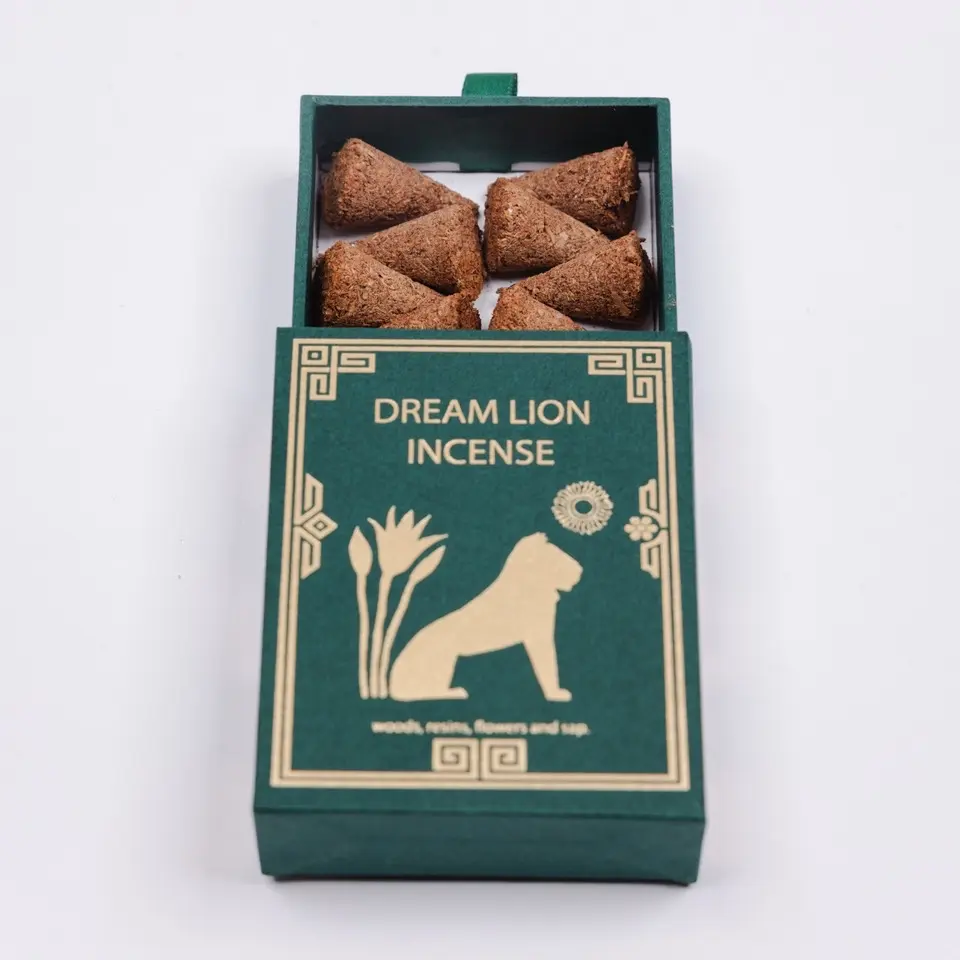 Dream Lion Incense -Mayan copal + Dessert sage- Aroma Scent Freshener Fragrance Scented