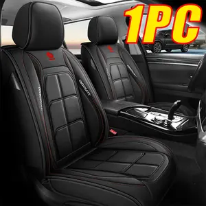 Waterproof Leather Car Seat Covers - Sleek Durable Protection for Moisture & Spills - Easy Installation for Most Car Seats