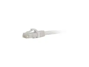 C2G 04035 Cat6 Cable - Snagless Unshielded Ethernet Network Patch Cable, White (4 Feet, 1.22 Meters)