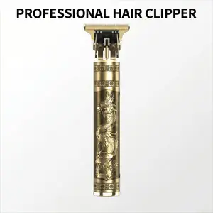 Alloy Dragon and Phoenix Hair Clipper, Men's Hair Clipper, Suitable for Salon Shaving and Beauty Tools - Men's Gift, Full Set of Professional Hair Clipper Tools, Shaver with Guide Comb and Charging Cable Organizer Hanging Cordless Hair Cutting Cordless Ha