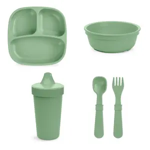 Toddler Dining Kit USA Made from Recycled Materials