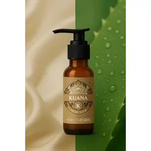 Kuana Skin Silk - Hydration Layer for Face & Body - Daily Botanical Hydration with Aloe Vera, Sandalwood, Sesame, Frankincense, Lavender, and Peppermint for Soft, Smooth, and Velvety Skin