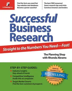 USED-Successful Business Research: Straight to the Numbers You Need - Fast! by Planning Shop (Paperback)