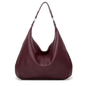 Women's Solid Color Shoulder Bag, Fashionable Large Capacity Crossbody Bag for Daily Used, Casual Trendy Versatile High-quality Daily Commuting Bag
