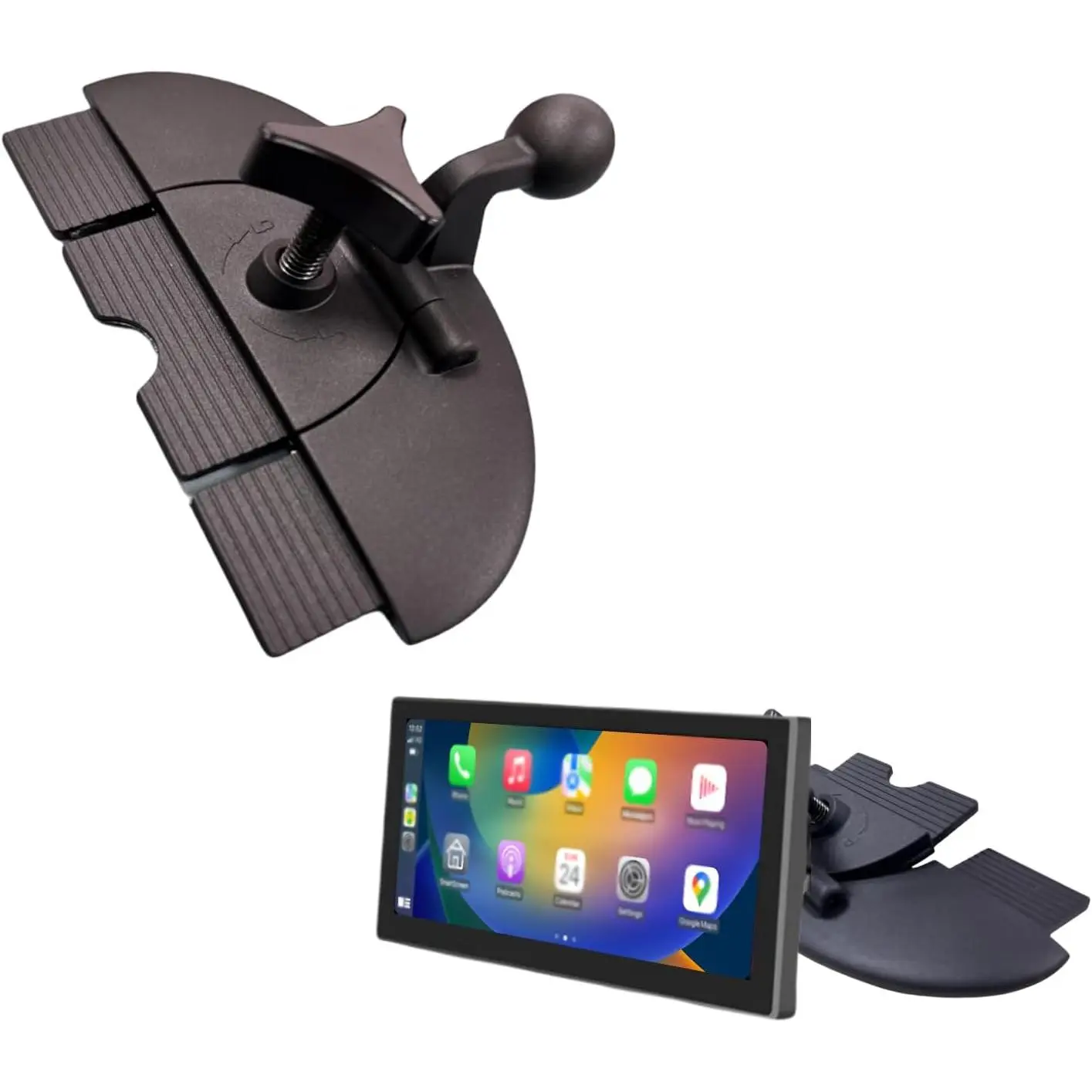 CD Slot Mount Adapter – 17.2mm Ball Replacement for Phone & GPS