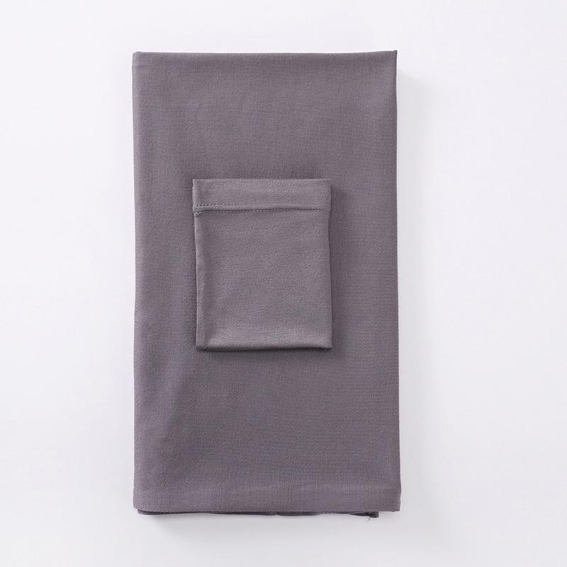 Women Muslim Modern Modesty Chic Solid Color Soft Jersey Hijab Tudung With Basic UnderCap Formal Spun Rayon Lightweight Breathable MH038 Beige Black