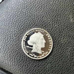 1/5 Oz Silver Round Coin (Generic Bullion Investment Grade Precious Metal Collectible)