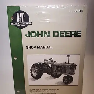 Haynes I & T Shop Service Manual John Deere Tractor JD-203 - NEW & SEALED!!!