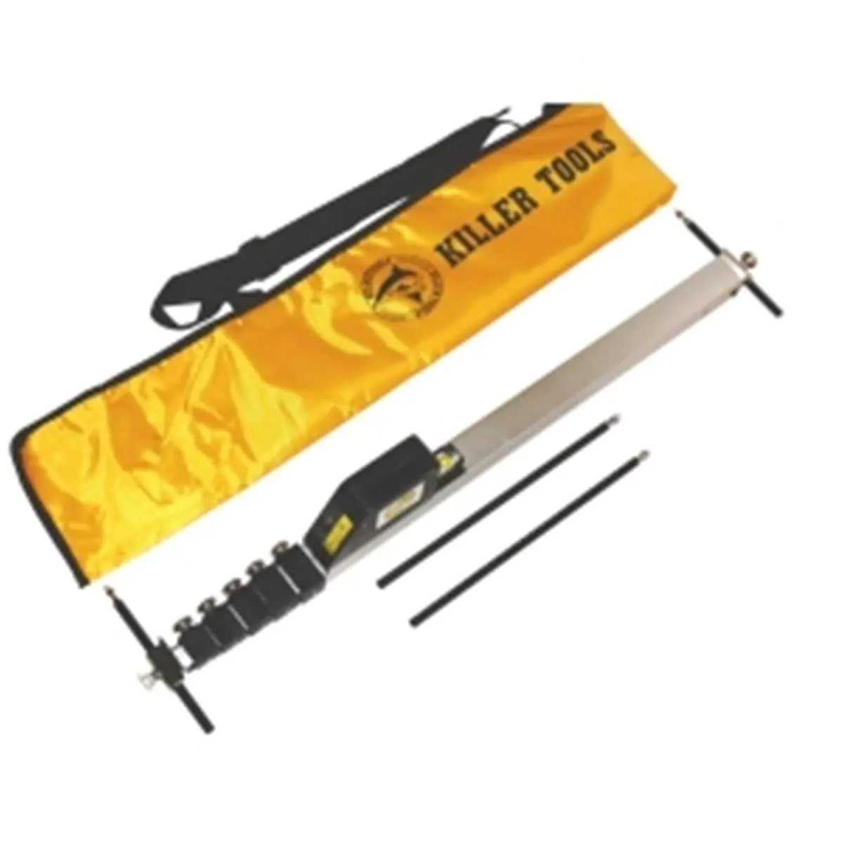 212 MAIN Telescoping Aluminum Tram Gauge with 2 Sets of Pointers - Accurate Within +/-2mm, Nylon Bags Included, In/Ft & Metric Measurements, Large Viewing Window, Steel Screw Fasteners for Writing Estimates on Damaged Vehicles