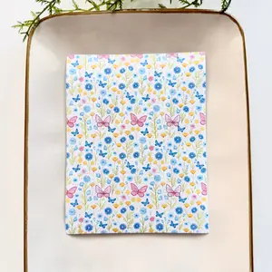 Polymer Clay Transfer Sheet – Water-Soluble, Jewelry Making, Earring Design, Seamless Pattern, Clay Tools - Butterfly 3