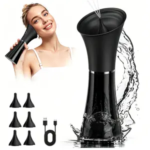 Electric Ear Wax Removal Tool,Rechargeable Ear Cleaner, Water Temp Detection,IPX7 Waterproof,Effective Flushing System,Viral headot Ear Cleaner Gift,Earwax Solution