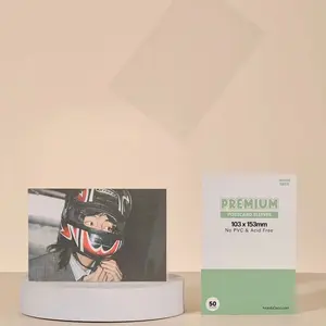 Premium Postcard Sleeves - Green Version (103X153MM)