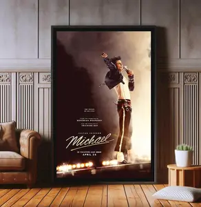 [Sale Up To 40%] [Unframed Poster] Michael Movie Poster, High Quality Print, 2026 Popular Poster Prints for Wall Aesthetic Decor