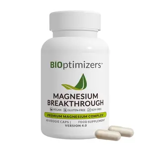BiOptimizers Magnesium Breakthrough All 7 Essential Forms,for Sleep,Brain Health