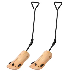 M-L Options -- 1Pc One Pair Boot Stretcher Adjustable Width Shoe Shaper Wooden Boot Widener Expander For Men Women