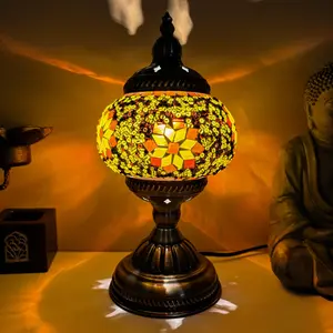 Turkish Mosaic Handmade Lamp, Mediterranean Style Table Lamp, Mosaic Glass Table Lamp, Vintage Table Lamp, Unique Indoor Decor Lighting, Perfect Handcrafted Gift