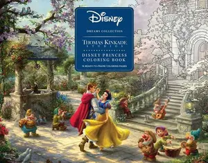 Disney Dreams Collection Thomas Kinkade Studios Disney Princess Coloring Poster -- Thomas Kinkade, Paperback