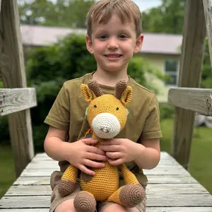 Crochet stuffed giraffe , Giraffe, Stuffed toy giraffe,  stuffed animal, stuffed snuggle giraffe, baby giraffe stuffed animal, safari animal