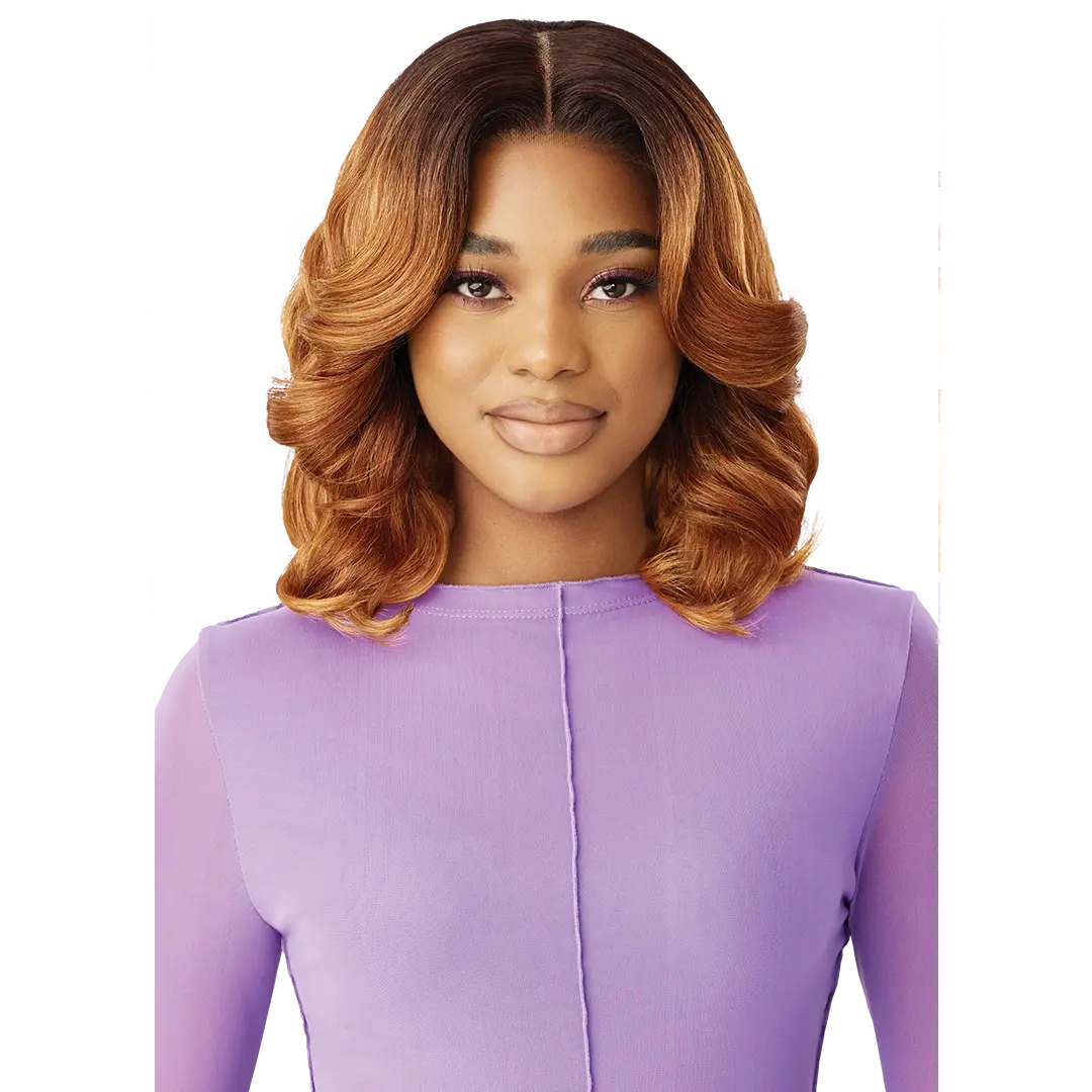 Outre Perfect Hairline Swoop Series Frontal Lace 13"x 4" HD Transparent Lace Front Wig Swoop 11