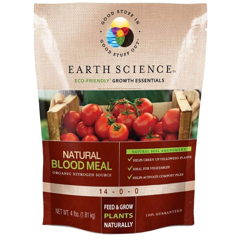 – Natural Blood Meal Plant Food – Feed & Grow Plants Naturally – Activate Compost Piles – Vibrant Color –More Blooms and Bigger Harvests 4lb
