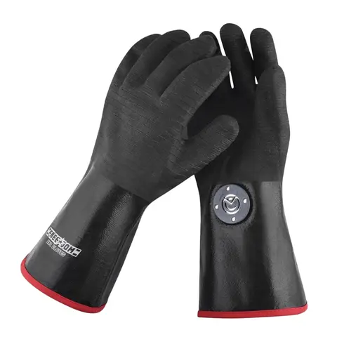 Freedom BBQ Gloves 14" Cuffs with Magnetic Safety Clips bbq  grill