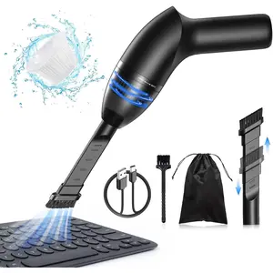 Keyboard Vacuum Cleaner Mini:Handheld Computer Vacuum Cordless for Car Laptop Sewing Machine Portable Keyboard Vac USB Desk Crumbs Dust Cleaners