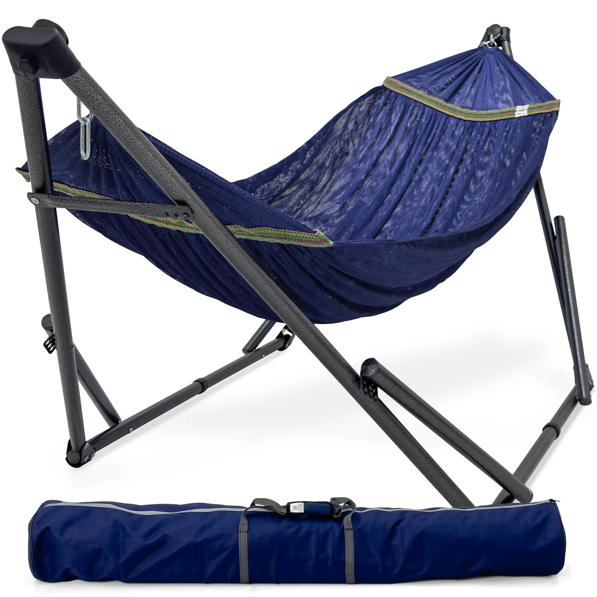Tranquillo Original Collapsible Hammock with Stand for Ultimate Relaxation