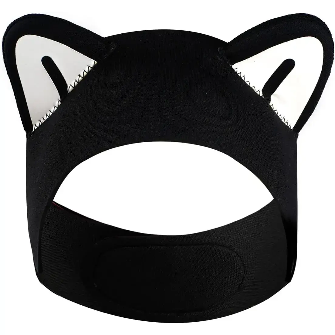 Women & Kids' Cat Ear Swimming Headband, 2mm Neoprene Water Sports Ear Protection, Adjustable Non-Slip Band for Diving, Snorkeling, Yoga, Holds Earplugs, Home Bathing, Washing Hair