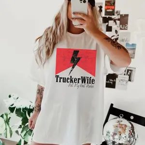 Trucker Wife, Truckers Wife, Truck Driver Wife, Trucker Wife Gift, Trucker Wife Shirt, Truck Driver, Trucker, Wife Shirt