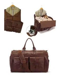 Vintage Classic Expandable Set Large Capacity Portable Multifunctional Travel Duffle Bag, Travel Essentials Bag, Duffel Bags & Luggage, Ideal for Traveling
