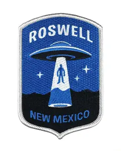 Roswell, New Mexico Alien Abduction Patch