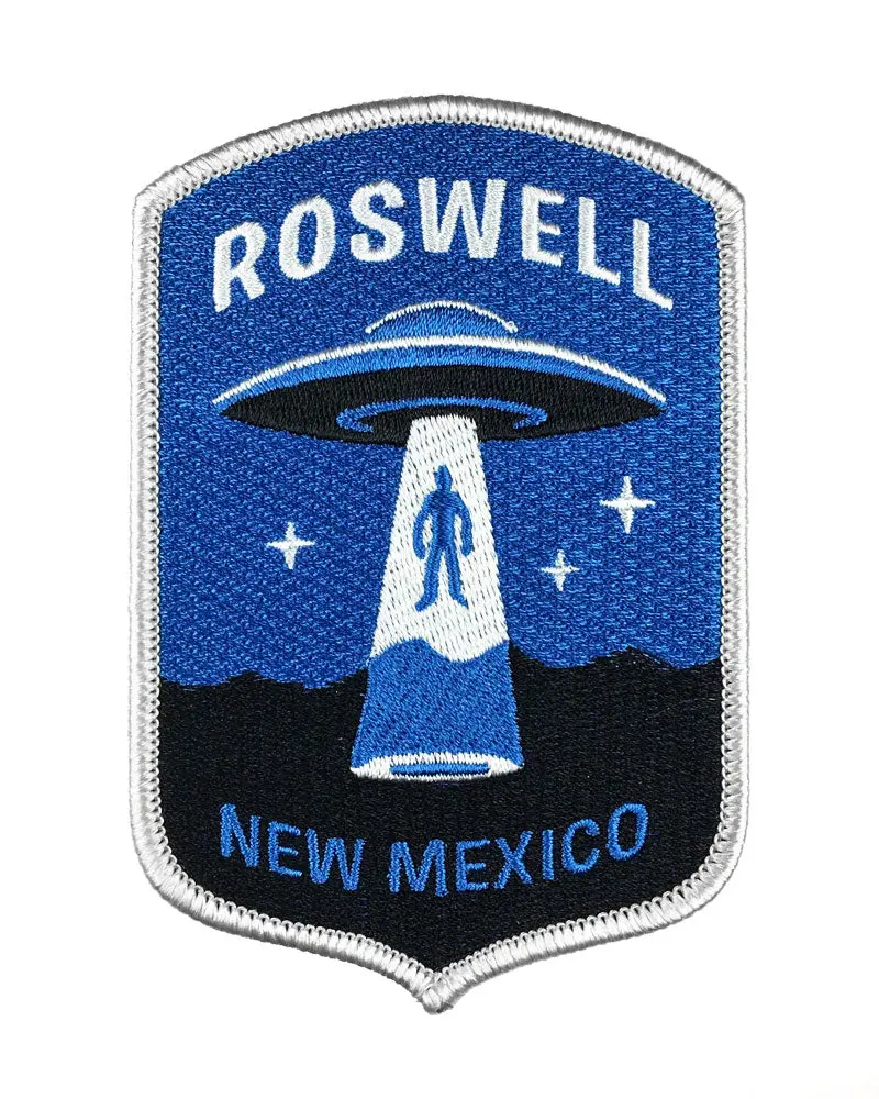 Roswell, New Mexico Alien Abduction Patch