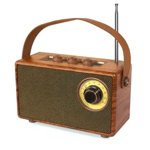 Portable Wireless bluetooth Speaker, Radio Sound Box,TF Card & AUX Input, Wood, ABS,book speaker