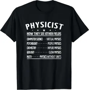 100% Cotton physicists physicist Physics physics teacher for men T-Shirt