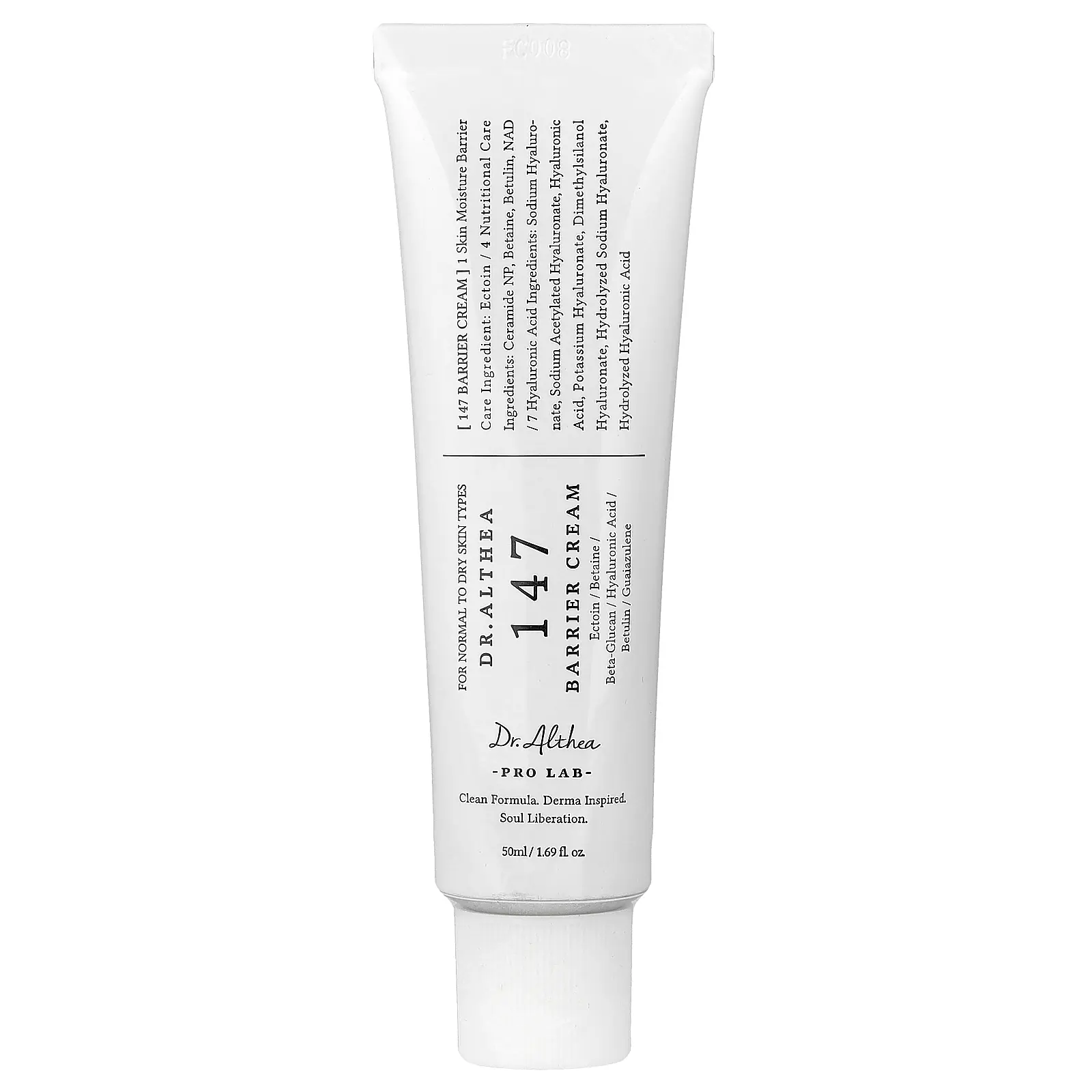 Dr. Althea 147 Barrier Cream, Normal to Dry Skin Types, 1.69 fl oz (50 ml)